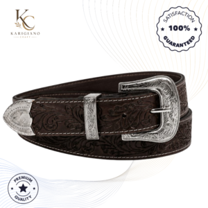 Floreale Cowboy Leather Belt