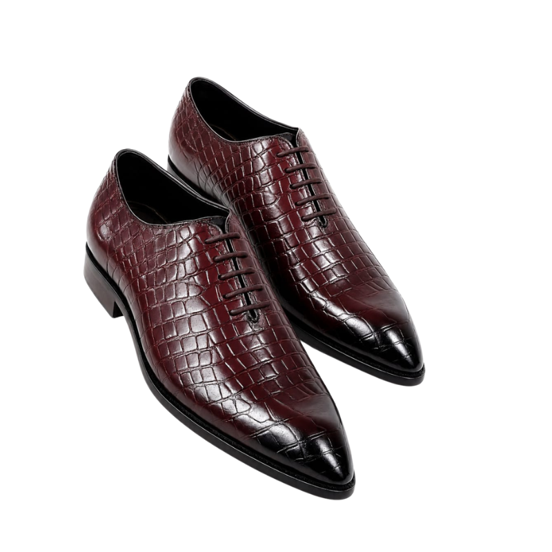 Imperiale Croc Wholecut Oxford3