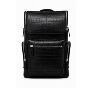 Monarch Croco Leather Backpack