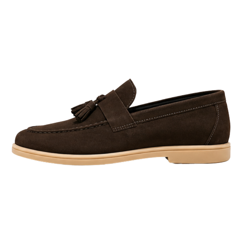 Riviera Espresso Suede Tassel Loafer 2