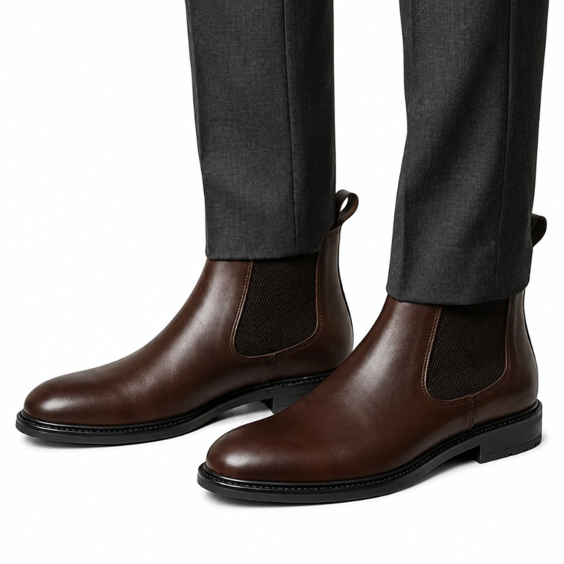Sovereign Dark Brown Chelsea Boot 4
