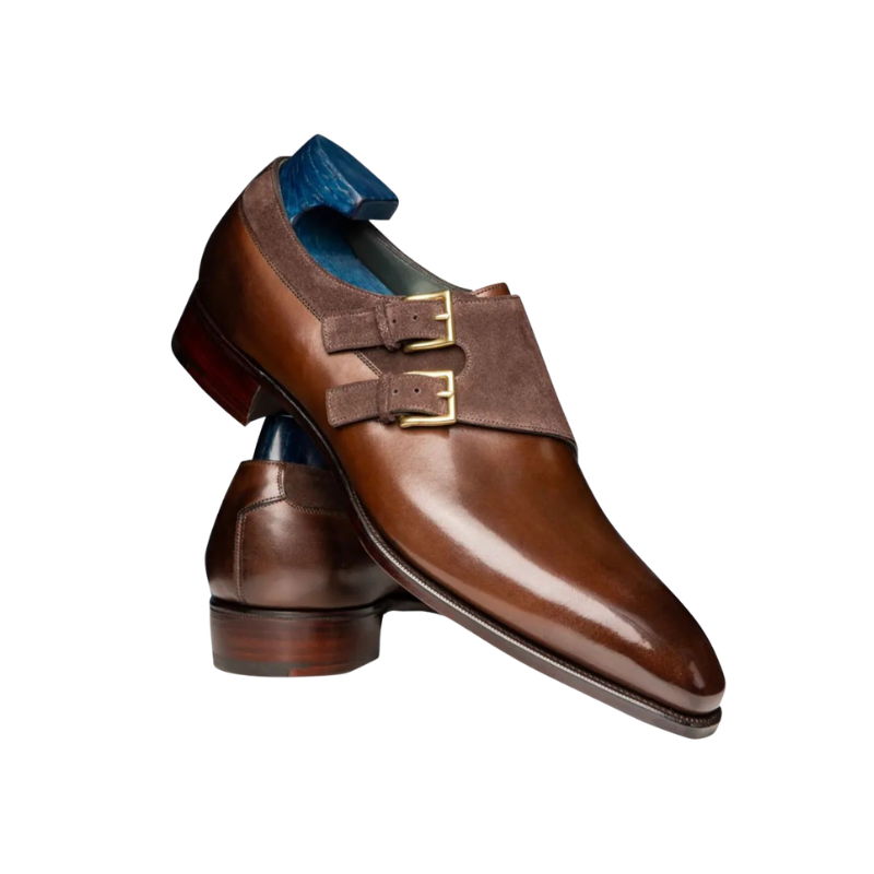 Verona Double Monk Strap Shoes