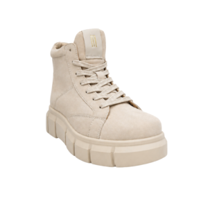 Via Monti High-Top Chunky Sneaker – Sandstone