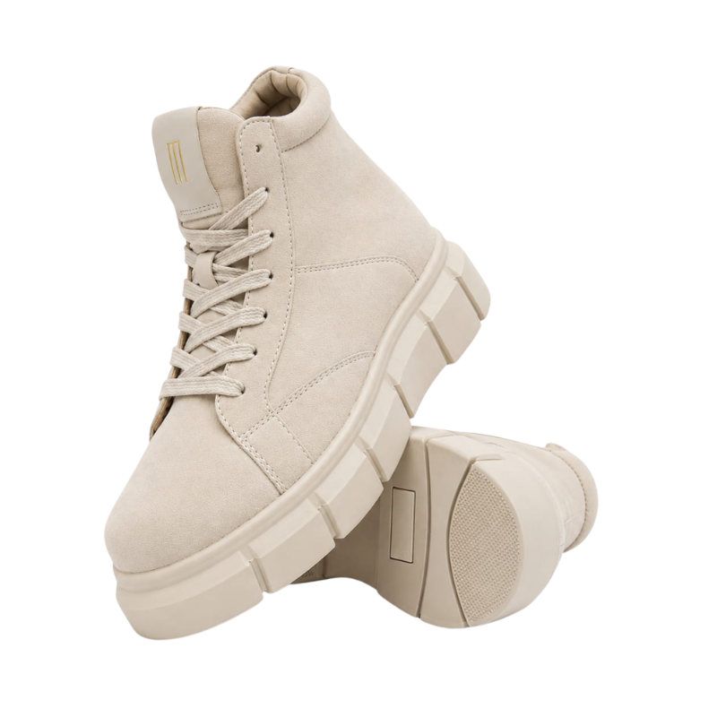 Via Monti High-Top Chunky Sneaker – Sandstone 2