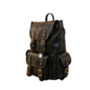 Vintage Bergan Leather Backpack (Vintage Black 1