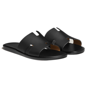 H-Cut Premium Genuine Leather Slide Sandals