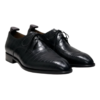 Midnight Croc Lace Up Oxford Shoes 3