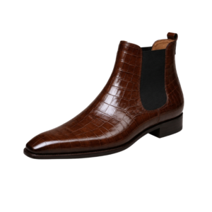 The Regale Nero Chelsea Boots – Dark Brown