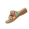 Women’s Floral Embroidered Wedge Sandals 3
