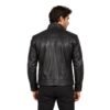 Black Leather Military Jacket (2)