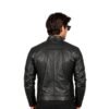 Black Quilted Leather Racer Jacket (5)