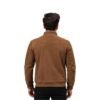 Caramel Brown Collar Jacket 3
