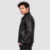 Classic Black Leather Jacket (3)