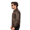 Dark Brown Leather Pilot Jacket (3)