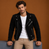 Men’s Premium Leather Biker Jacket