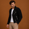Men’s Premium Leather Biker Jacket (2)