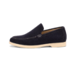 Navy Blue Suede Loafers (3)