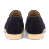 Navy Blue Suede Loafers (4)